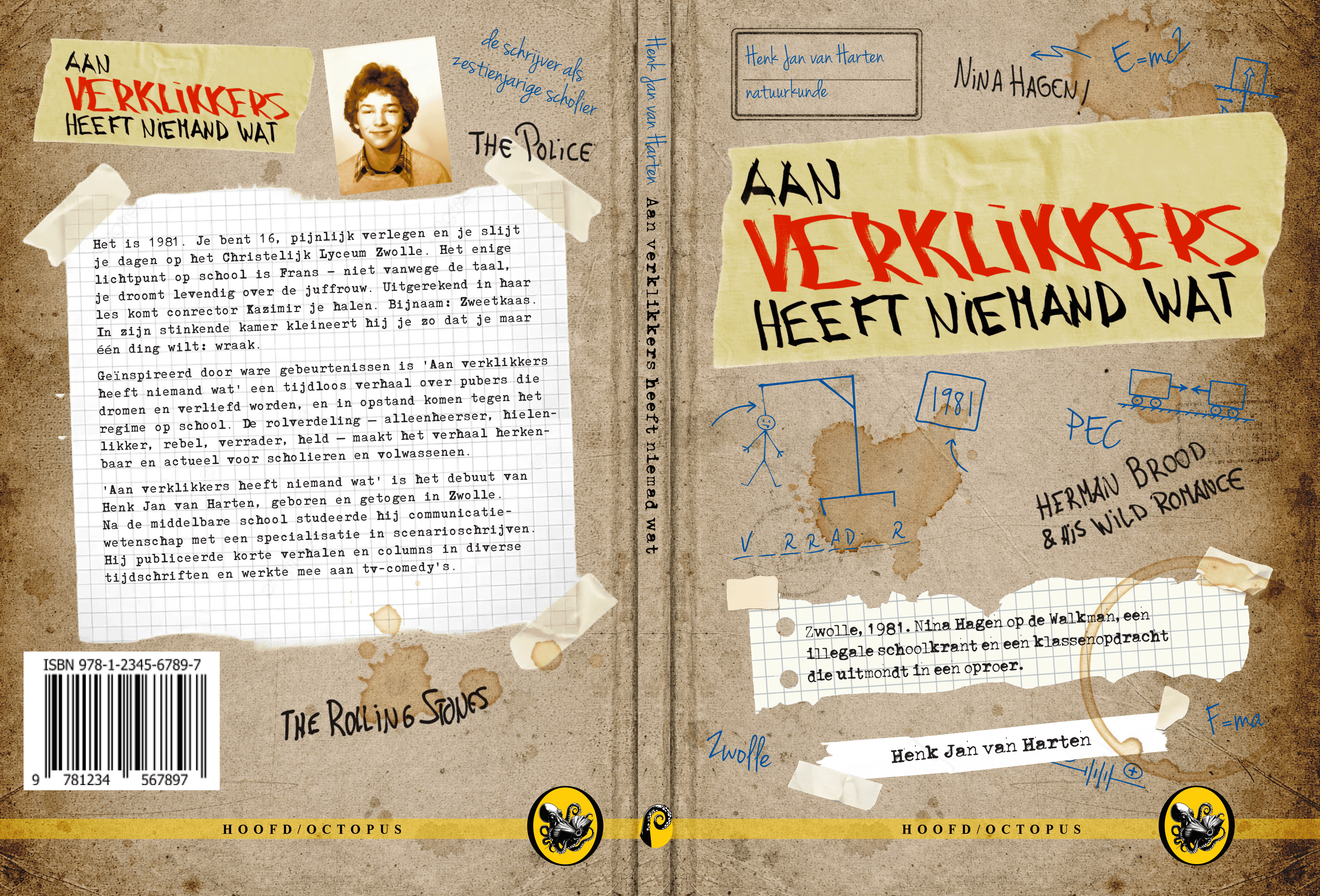 Aan verklikkers heeft niemand wat — achterkant + voorkant