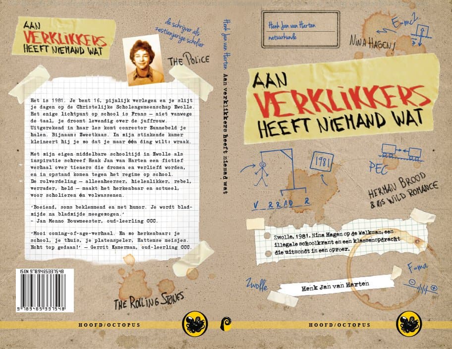 Aan verklikkers heeft niemand wat — achterkant + voorkant