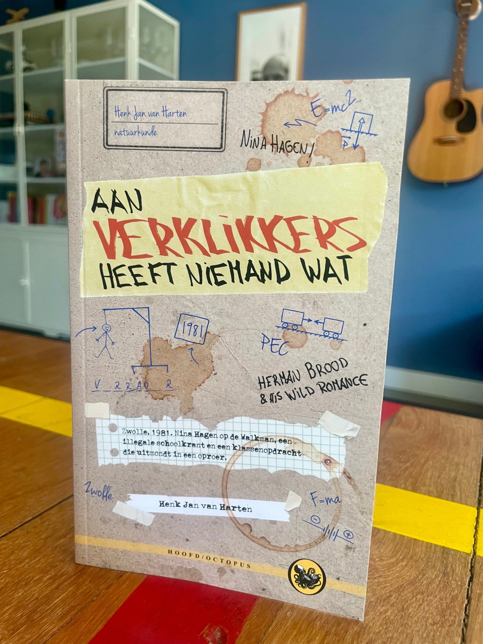 Proefdruk van mijn boek dat op 10 september uitkomt.